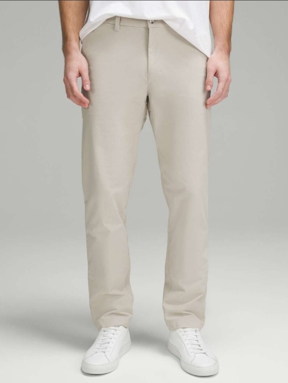 Lululemon ABC Classic-Fit Trouser VersaTwill Men's Size 36 Light Khaki 28" Insea